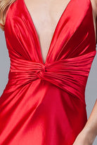 Satin Open Criss Cross Back Long Prom Dress AC5039-Prom Dress-smcfashion.com