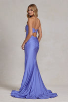 Side Slit Strapless Memraid Sweetheart Long Evening Dress NXT1139-Evening Dress-smcfashion.com