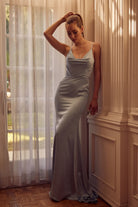 Open Back Spaghetti Straps Long Bridesmaid & Prom Dress NXR1026-Bridesmaid Dress-smcfashion.com
