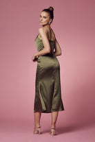 Cowl Neck Satin Open Back Midi Prom & Evening Dress NXR1027-Evening Dress-smcfashion.com