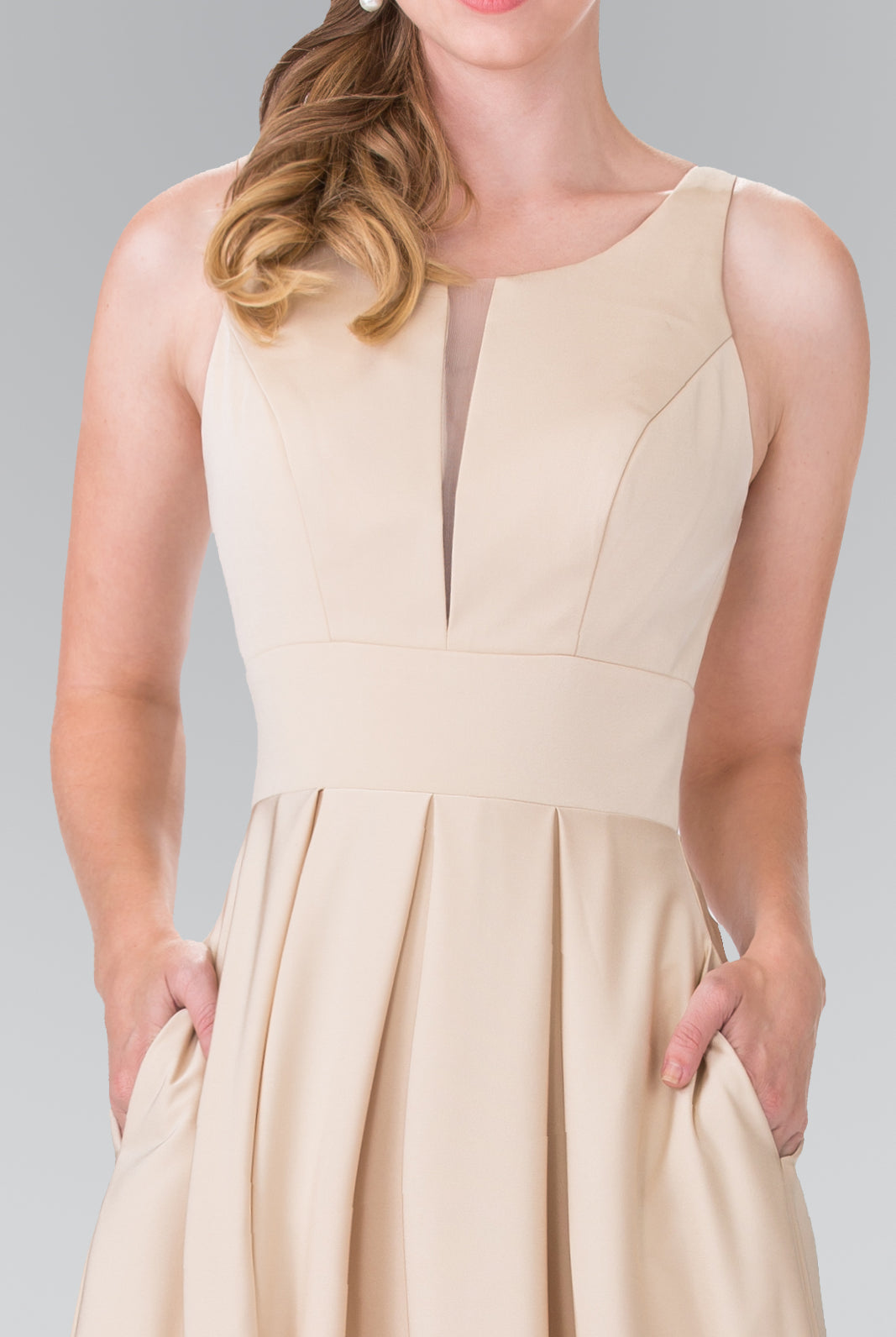Prom Dress with Notched Scoop and Long Skirt GLGL2365-PROM-smcfashion.com