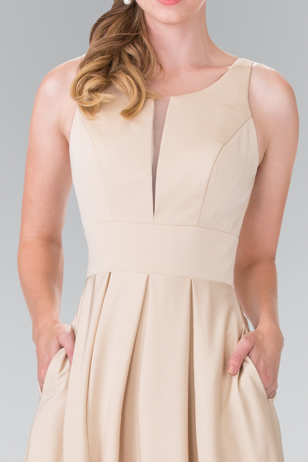 Prom Dress with Notched Scoop and Long Skirt GLGL2365-PROM-smcfashion.com