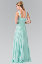 Pleated Bodice Bridesmaids Long Dress GLGL2366-PROM-smcfashion.com