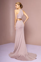 Rome Jersey Mermaid V-Neck Long Dress GLGL2668-PROM-smcfashion.com