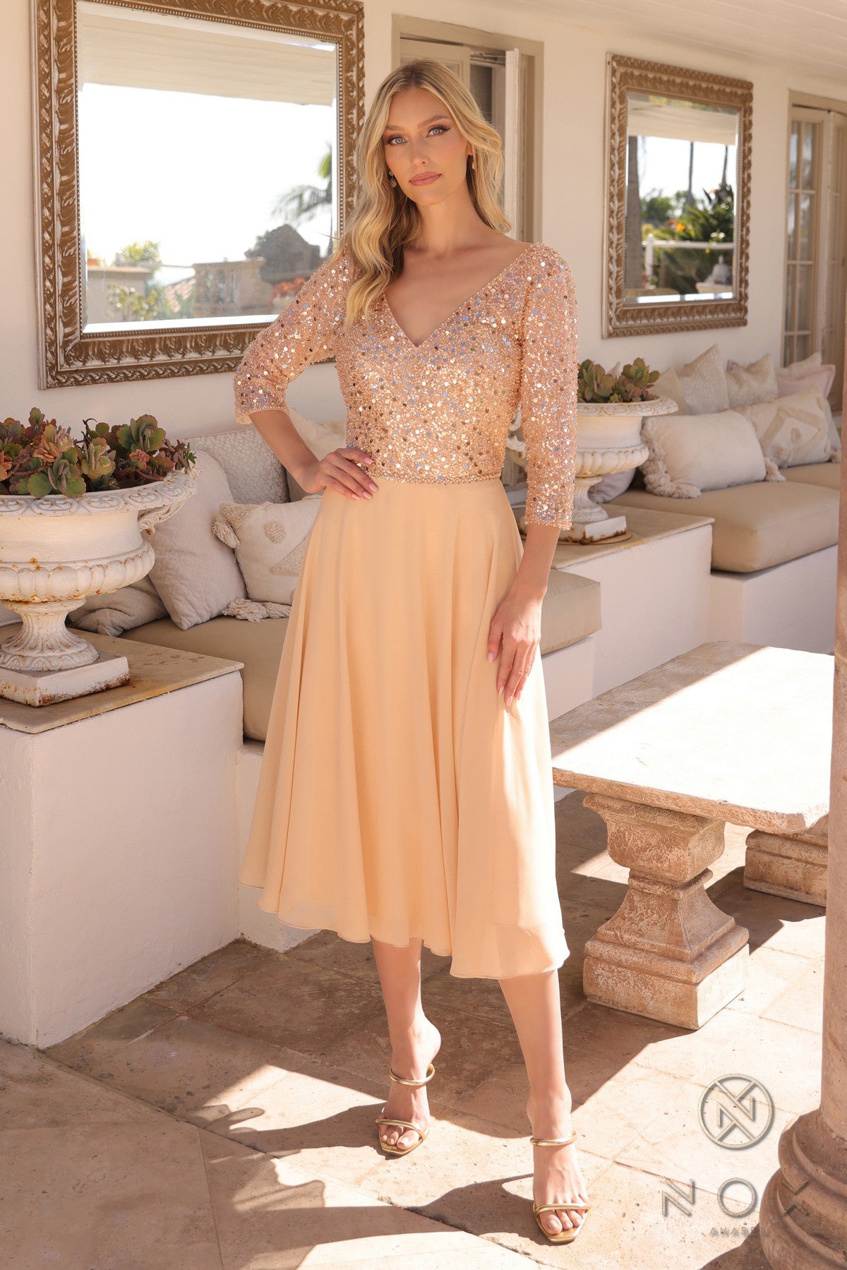 Mother of the Bride Elegant Formal Long Evening Gown Embellished NXMF1 smcfashion.com Mother of the Bride Elegant Formal Long Evening Gown Embellished NXMF1 smcfashion.com