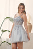 Glitter Tulle Sweetheart NecjShort Cocktail Dress NXH784