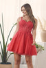 Glitter Tulle Sweetheart NecjShort Cocktail Dress NXH784