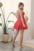 Glitter Tulle Sweetheart NecjShort Cocktail Dress NXH784