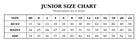 Amelia Junior size chart