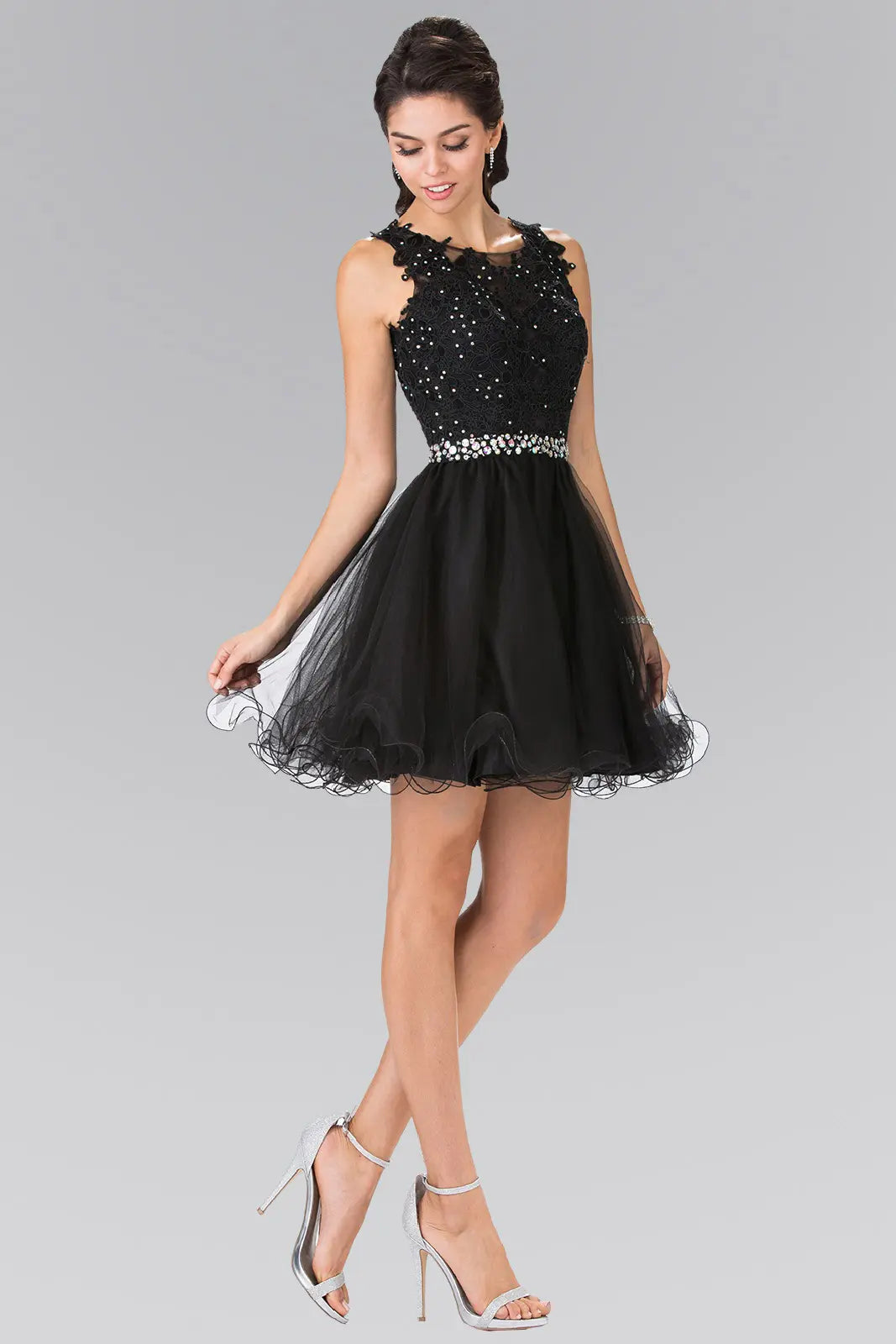 short beaded bridesmaid dresses Tulle Bridesmaid Dresses Sequin Beaded Halter