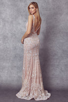 Embroidered Lace Mermaid Illusion Sweetheart Long Prom Dress JT277-Prom Dress-smcfashion.com