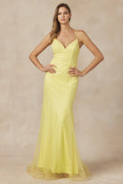 Mermaid Sweetheart Embellished Glitter Open Back Long Evening Dress JT271-Evening Dress-smcfashion.com