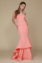 Off Shoulder Mermaid Sweetheart Long Prom Dress NXC028-Prom Dress-smcfashion.com