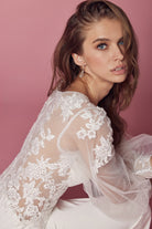 Embroidered Lace Mermaid Tail Long Wedding Dress NXJE919-Wedding Dress-smcfashion.com