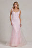 Illusion Sweetheart Straps Mermaid Feather Embellished Long Prom Dress NXT1208