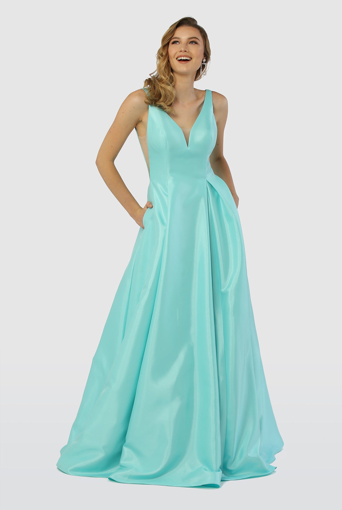 A-Line Sheer Side Cut Outs Open Back Long Prom Dress NXE156P-Prom Dress-smcfashion.com
