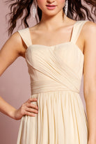 Sleeveless Chiffon Floor Length Dress GLGL1386-BRIDESMAID-smcfashion.com