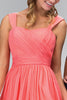 Sleeveless Chiffon Floor Length Dress GLGL1386