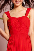 Sleeveless Chiffon Floor Length Dress GLGL1386-BRIDESMAID-smcfashion.com