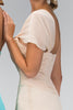 One Shoulder Ruched Long Dress with Sweetheart Neckline GLGL1390