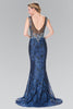 Beads Embroidered Sequin Long Dress GLGL2341 Sale