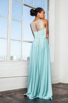 Prom Dress with Notched Scoop and Long Skirt GLGL2365-PROM-smcfashion.com
