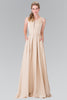 Prom Dress with Notched Scoop and Long Skirt GLGL2365