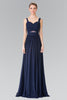 Pleated Bodice Bridesmaids Long Dress GLGL2366
