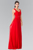 Pleated Bodice Bridesmaids Long Dress GLGL2366