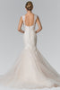 Lace Embellished Mermaid Style Wedding Dress GLGL2367