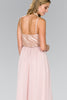 Full Sequin Top Chiffon Long Dress GLGL2416