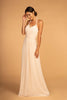 Halter Neck Chiffon Long Dress GLGL2606