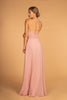 Halter Neck Chiffon Long Dress GLGL2606