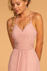 Halter Neck Chiffon Long Dress GLGL2606