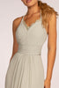 Halter Neck Chiffon Long Dress GLGL2606