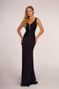 Lace Open Back Rome Jersey Long Dress GLGL2614 Sale