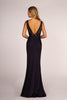Lace Open Back Rome Jersey Long Dress GLGL2614 Sale
