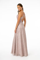 Sweetheart Neckline Lace A-Line Long Dress Cut-Out-Back GLGL2667-PROM-smcfashion.com