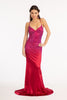 Sweetheart Beads Embellished Satin Mermaid Dress GLGL3045